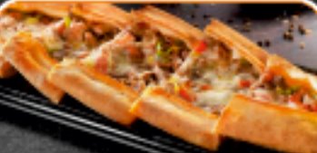 Kavurmalı Kaşarlı Pide