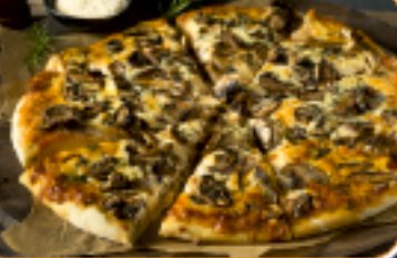 Mantarlı Pizza