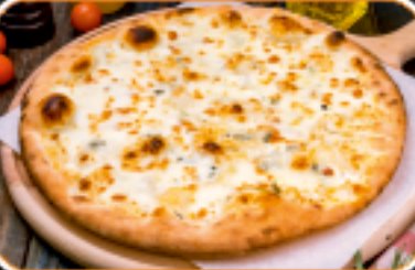 Quattro Formaggi Pizza (Dört Peynirli)