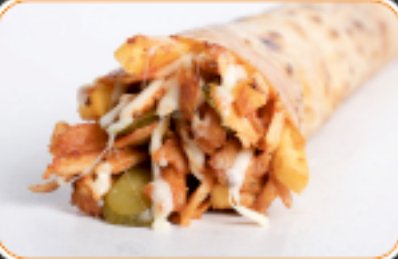 Kaşarlı Tavuk Döner Dürüm
